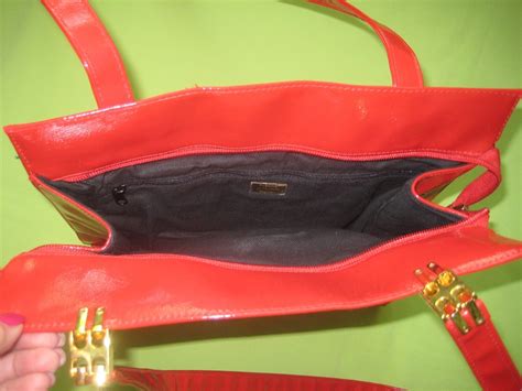 versace tasche ebay rot lackleder|Versace Damentaschen Rot online kaufen .